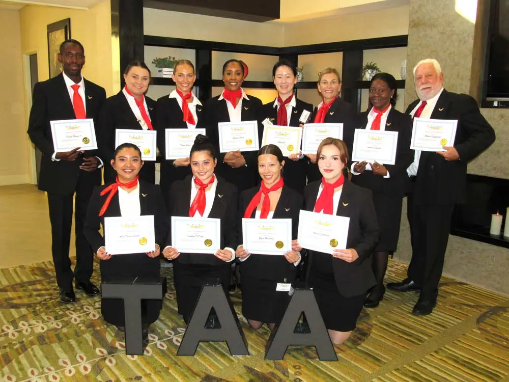 TAA Flight Attendant Class - April 2025