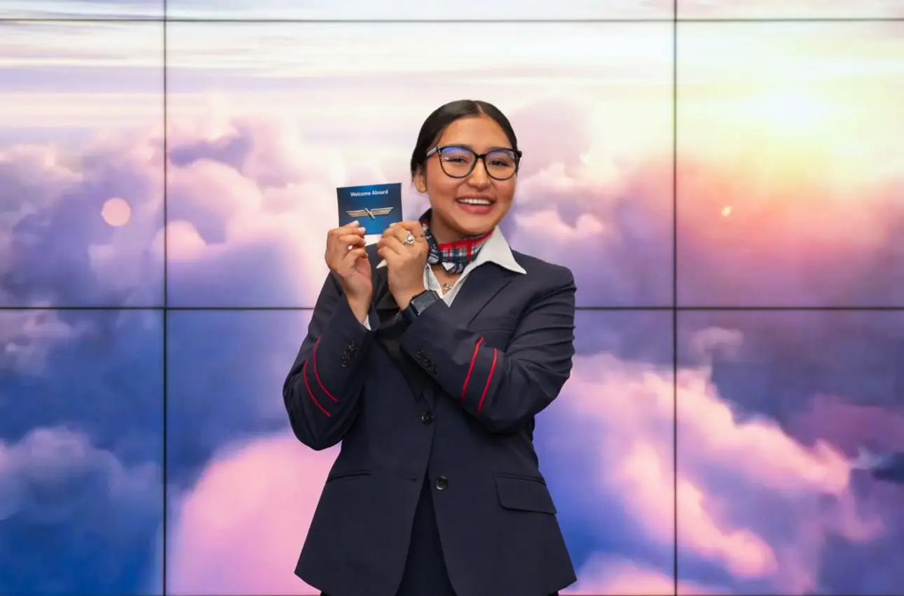 Envoy Air flight attendant graduate