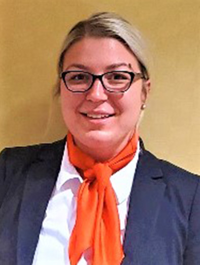 Lauren L., a Triad Aviation Academy graduate hired by PSA Airlines
