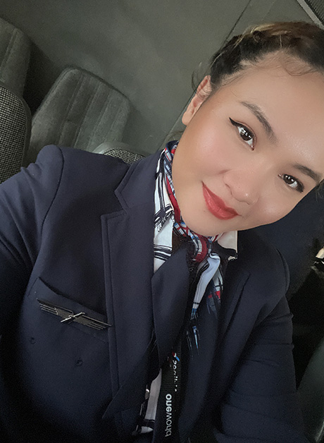 TAA Flight Attendant - Mya