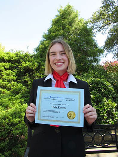 TAA Flight Attendant - Holly K.